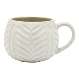 Ecology Fossil Mugs Chalk 330ml (Set of 4) | Minimax