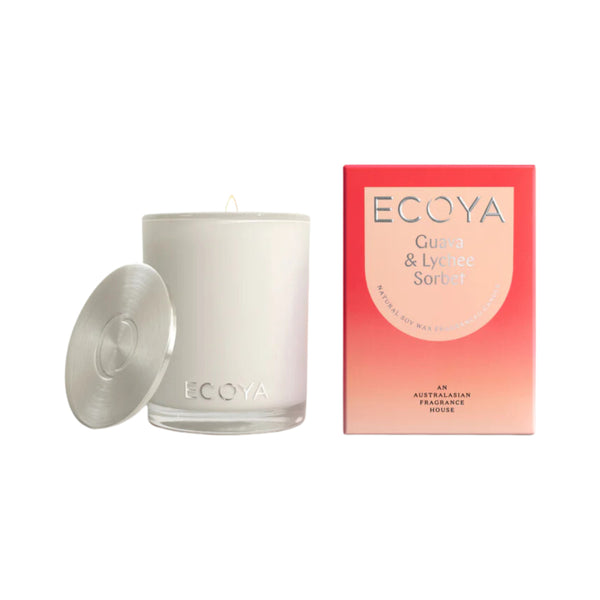 Ecoya Madison Guava & Lychee Candle 400g | Minimax