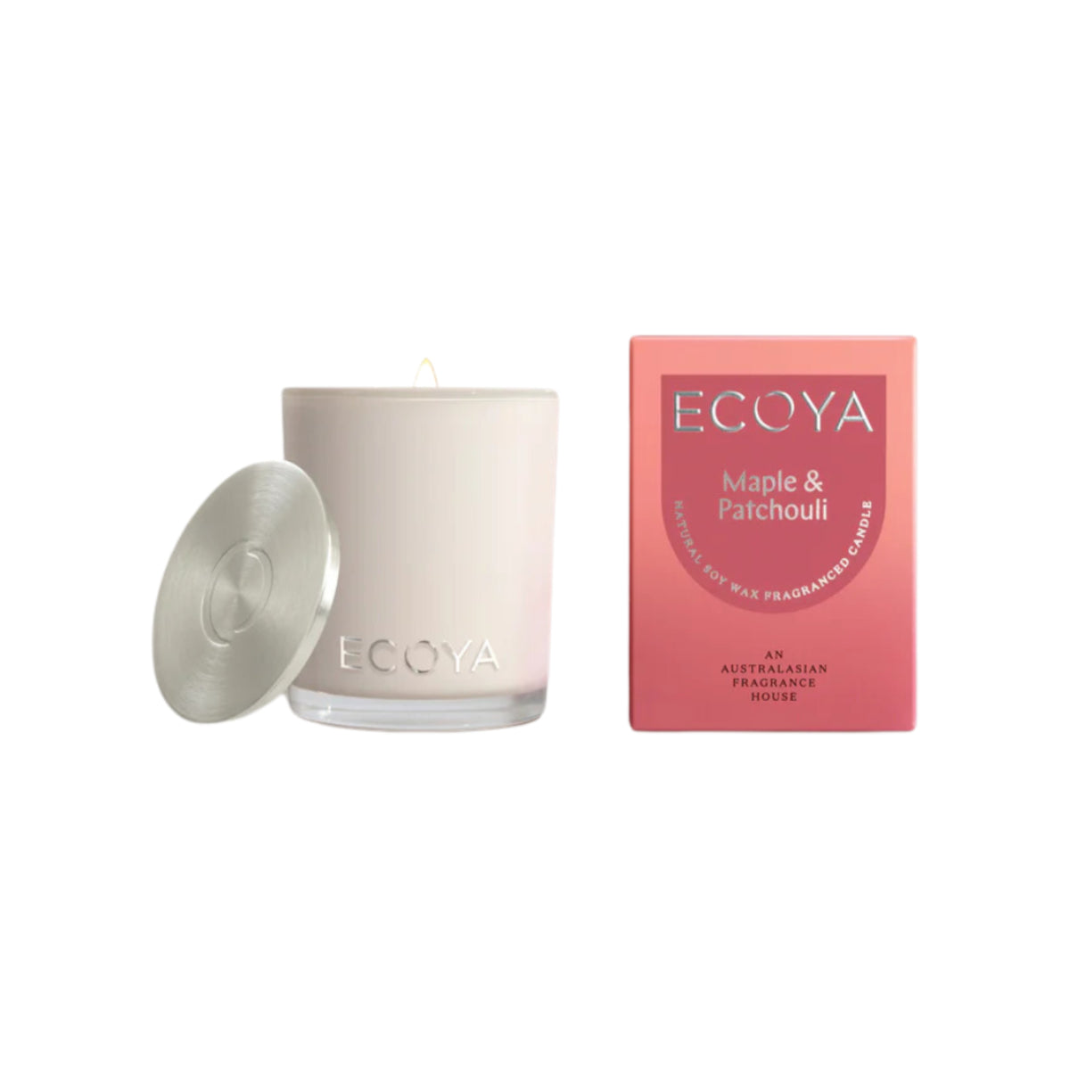 Ecoya Maple & Patchouli Mini Candle 80g | Minimax