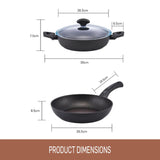 Essteele Per Salute Frypan and Sauteuse Set 26cm | Minimax