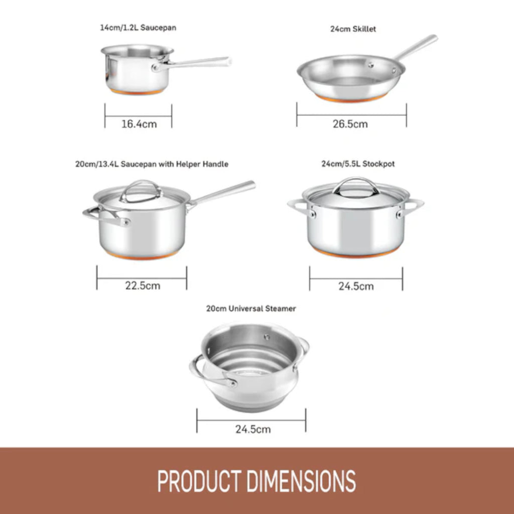 Essteele Per Vita Cookset 5 Piece | Minimax