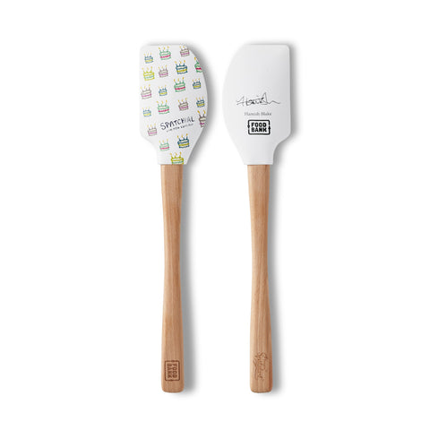 Epicurean 12.75 Silicone Series Large Spatula - Natural/Black