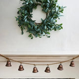 French Country Bells on Jute Bronze 110cm | Minimax