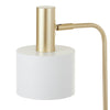 Amalfi Anakin Desk Lamp White & Gold 34x18x54.5cm