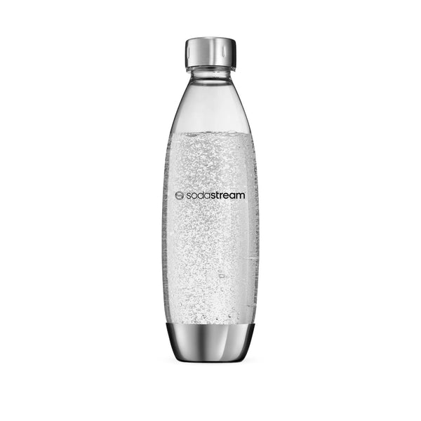 SodaStream Metal Fuse Dishwasher Safe Carbonating Bottle 1L | Minimax