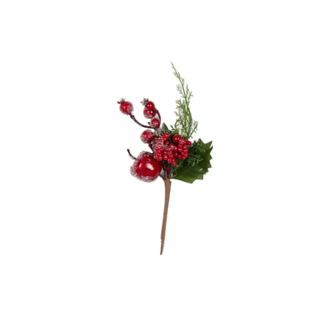 Gala Berry Spray Red & White Assorted 23cm | Minimax