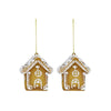 Gala Gingerbread House Ornament 7cm | Minimax