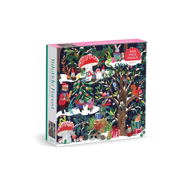 Galison Yuletide Forest Puzzle 500 Piece | Minimax