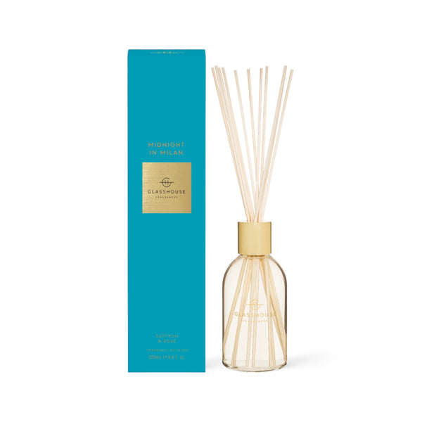 Glasshouse Fragrances Midnight in Milan Diffuser 250ml | Minimax