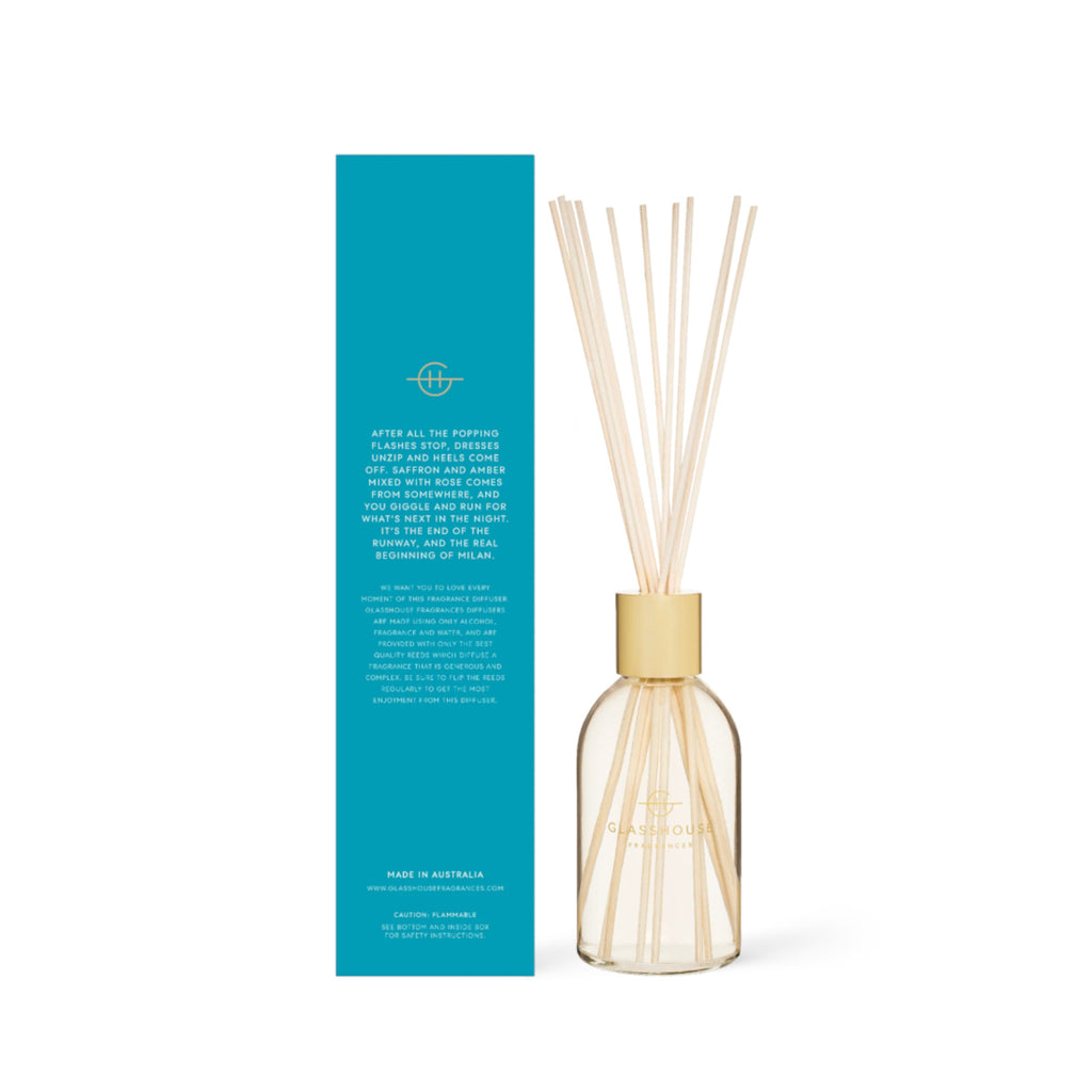 Glasshouse Fragrances Midnight in Milan Diffuser 250ml | Minimax