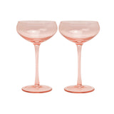 Here's How The Lou Coupe Glass Blush 177ml (Set of 2) | Minimax