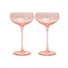 Here's How The Lou Coupe Glass Blush 177ml (Set of 2) | Minimax