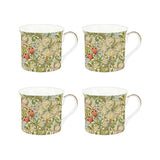 Nostalgic Ceramics Golden Lily Mugs 240ml (Set of 4) | Minimax