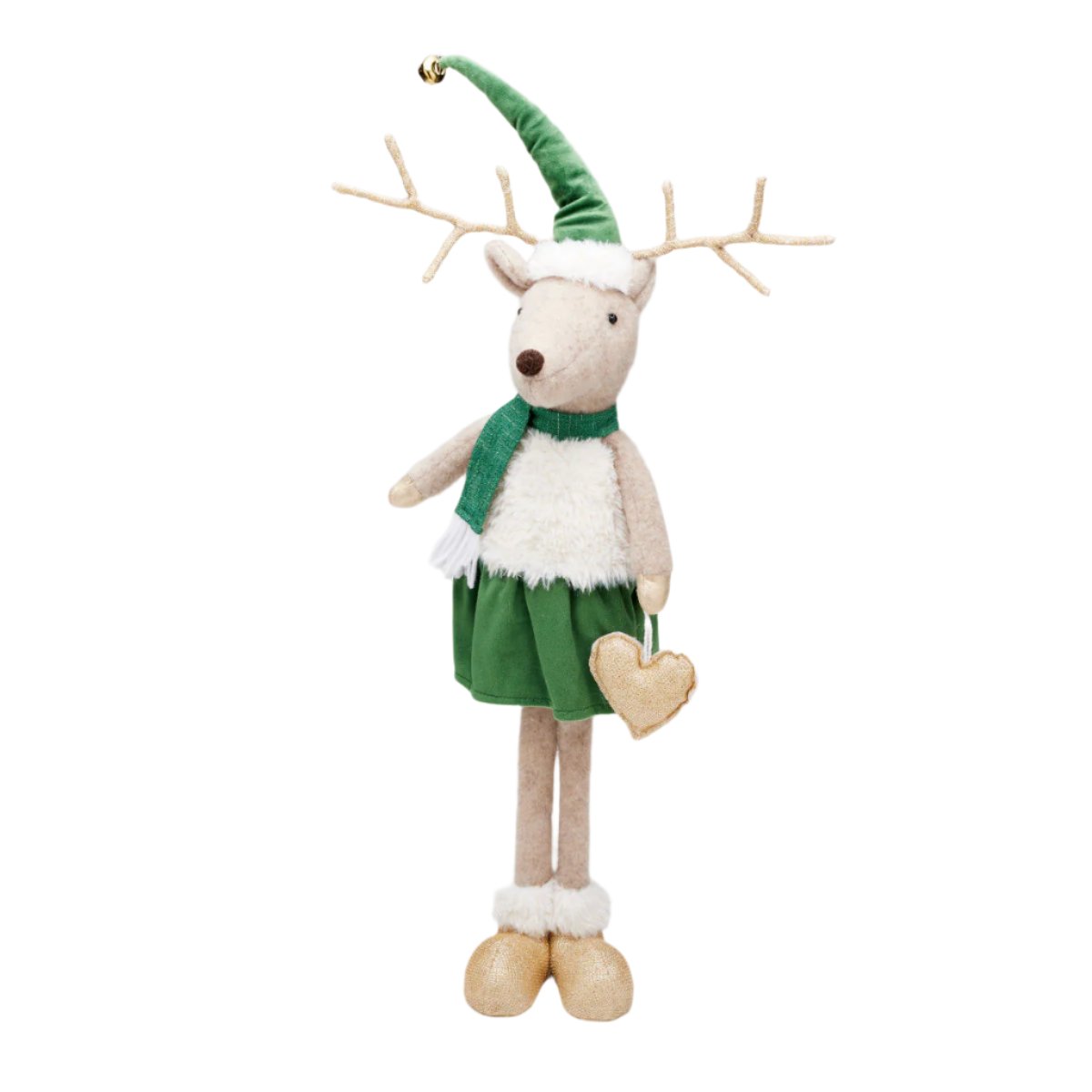 Made for Minimax Standing Reindeer Heart Ivy Green | Minimax