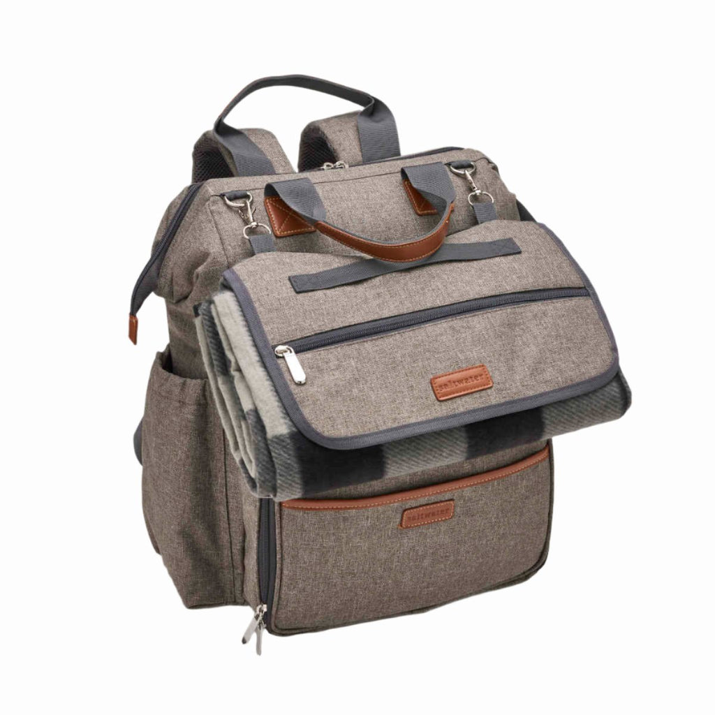 Saltwater Del Sur Picnic Backpack Grey | Minimax