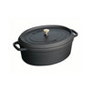 Staub Oval Cocotte - 33cm Black