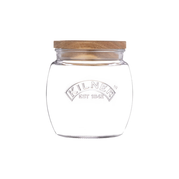 Kilner Universal Jar with Wooden Lid 850ml | Minimax