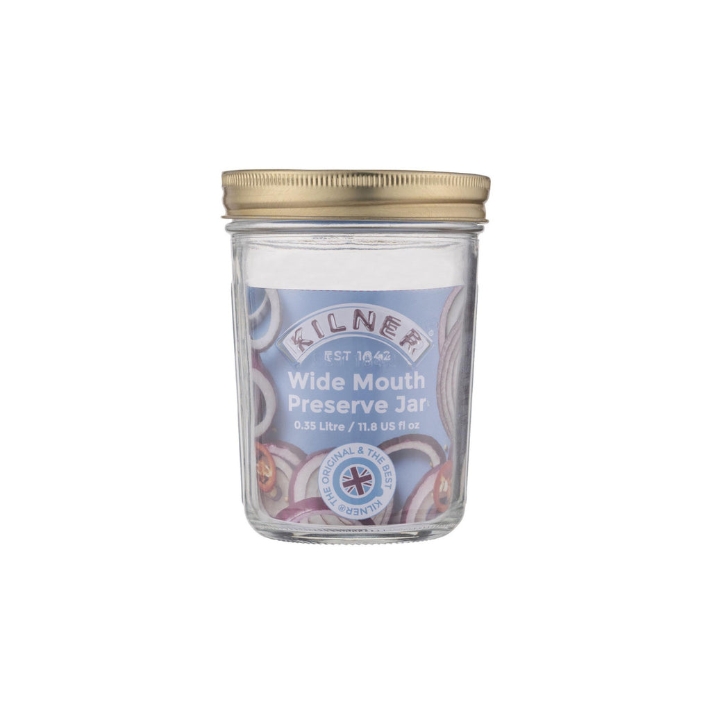 Kilner Wide Mouth Preserve Jar 350ml | Minimax