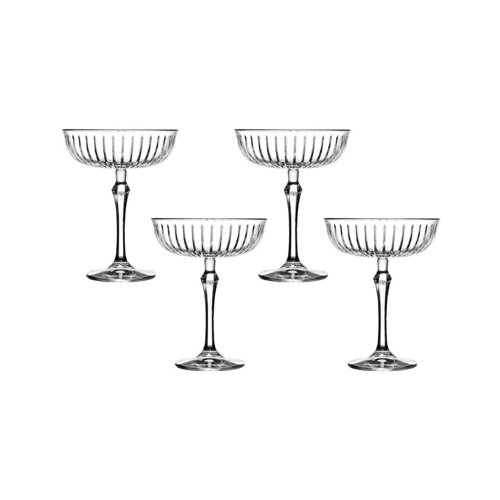 Pasabahce Joy Set of 4 Champagne Coupe 245ml