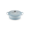 Le Creuset Siganture Oval Casserole Coastal Blue 25cm | Minimax