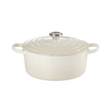 Le Creuset Signature Cast Iron Round Casserole Meringue 28cm (6.7L) | Minimax