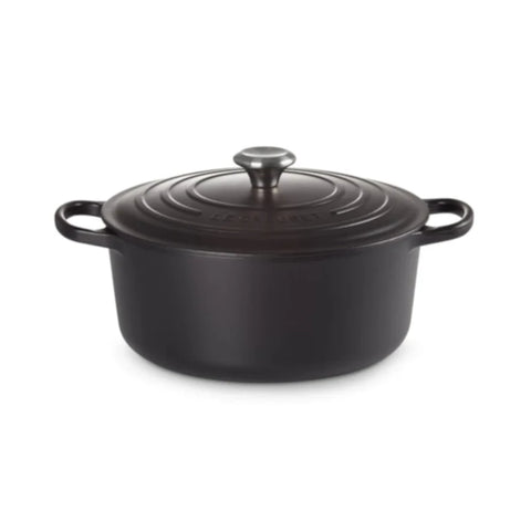 Le Creuset Signature Cast Iron Round Casserole Satin Black 28cm (6.7L)