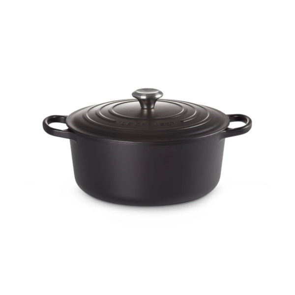 Le Creuset Signature French Oven Satin Black 26cm (5.3L) | Minimax