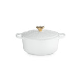 Le Creuset Signature Noel Round Casserole Cotton 24cm (4.2L) | Minimax