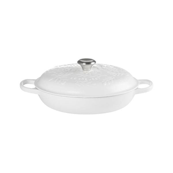 Le Creuset Signature Olive Branch Shallow Collection Casserole 30cm | Minimax