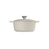 Le Creuset Signature Round Casserole Brioche 24cm | Minimax