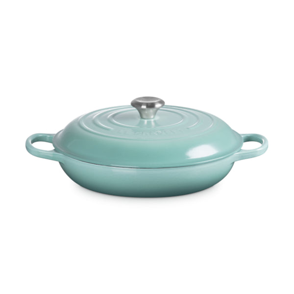 Le Creuset Signature Shallow Casserole Sage 30cm (3.5L) | Minimax