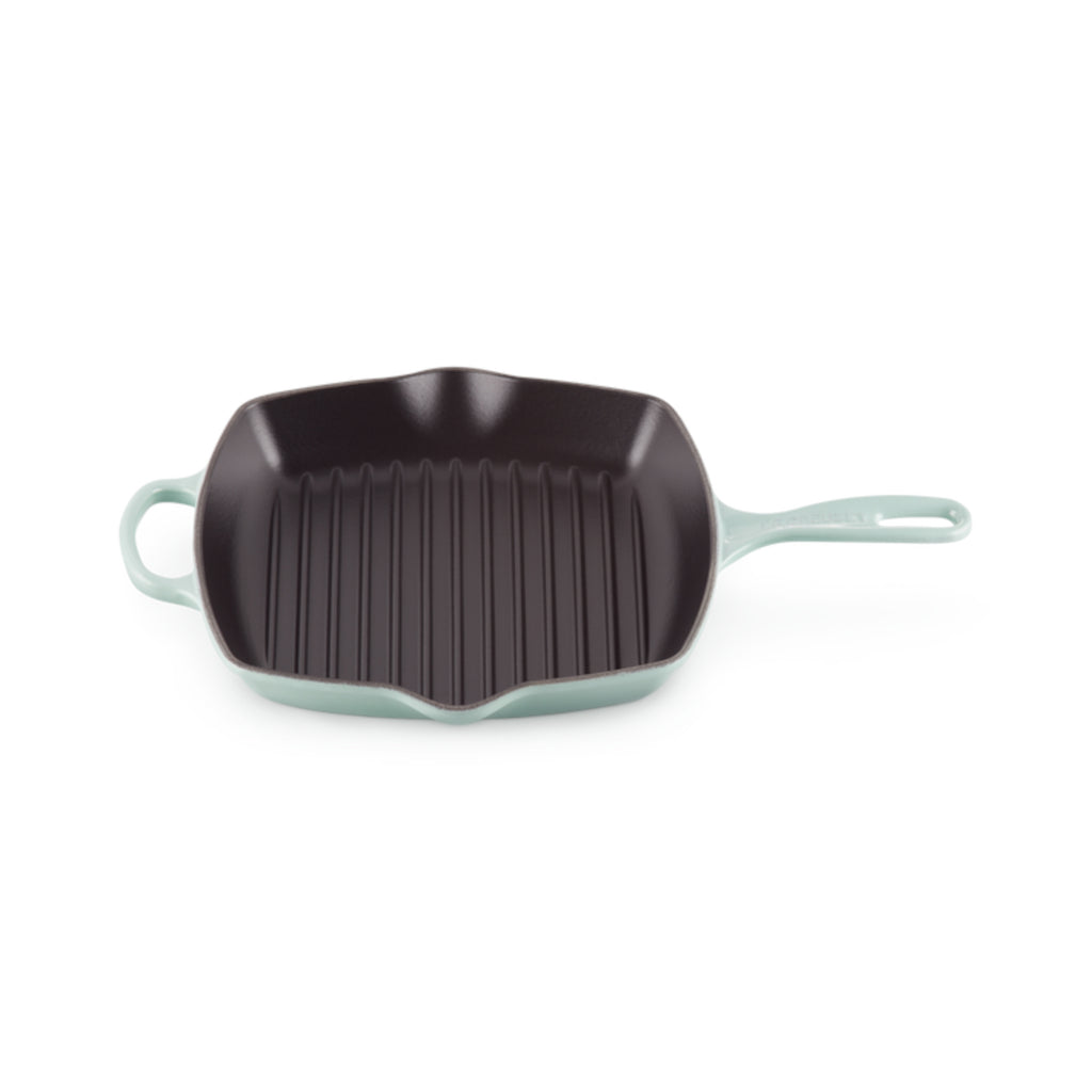 Le Creuset Signature Square Grillit Sage 26cm | Minimax