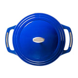 Lodge USA Enamel Round Casserole Blue 5.6L | Minimax