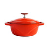 Lodge USA Enamel Round Casserole Red 4.25L | Minimax