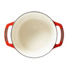 Lodge USA Enamel Round Casserole Red 5.6L | Minimax