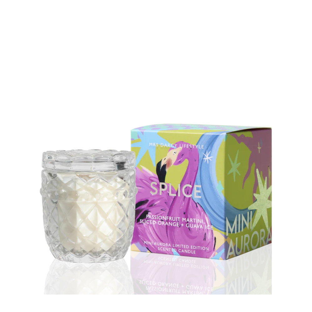 Mrs Darcy Mini Aurora Splice Scented Candle 80g | Minimax