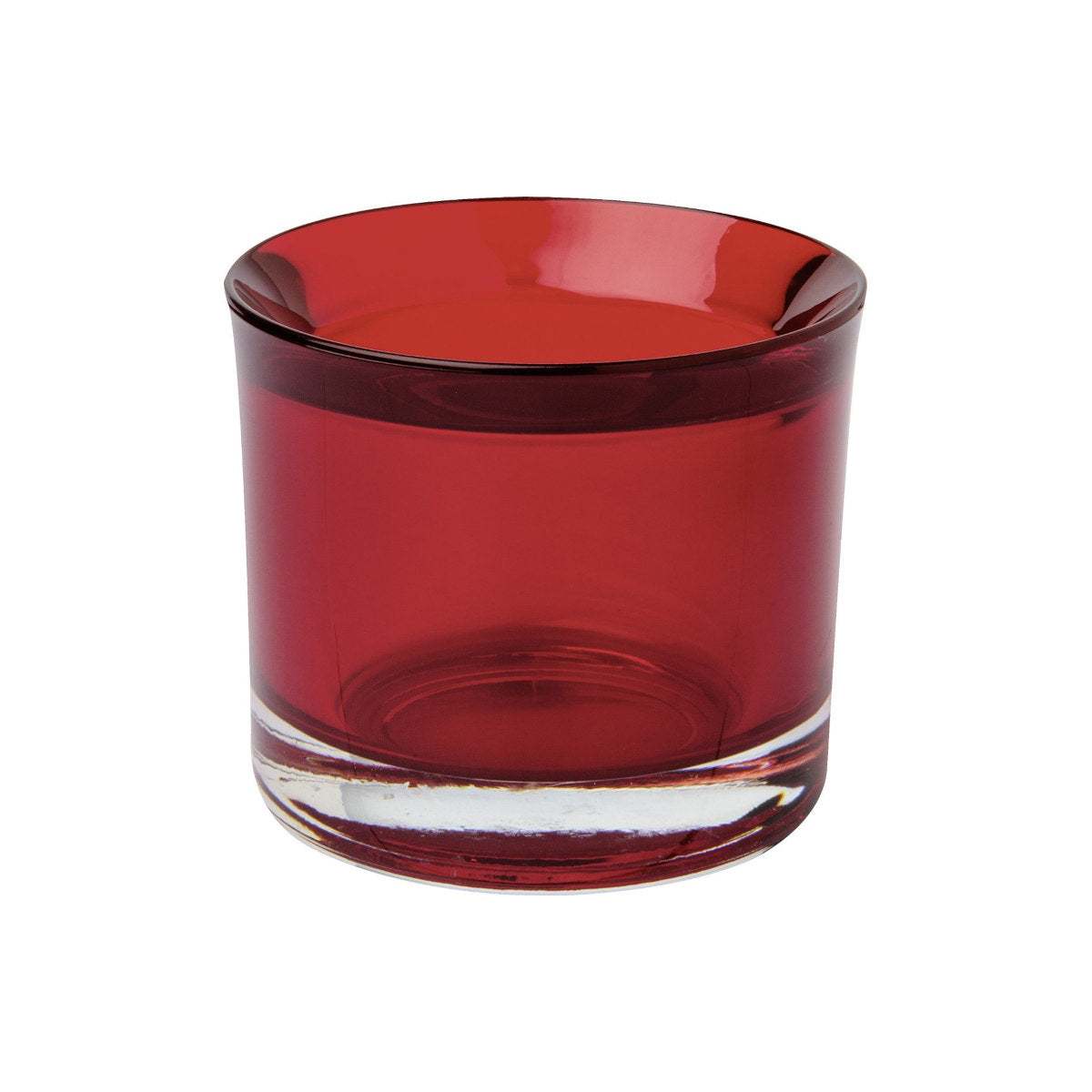 McMillan Cards & Paper Frosted Glass Tea Light Votive Red | Minimax