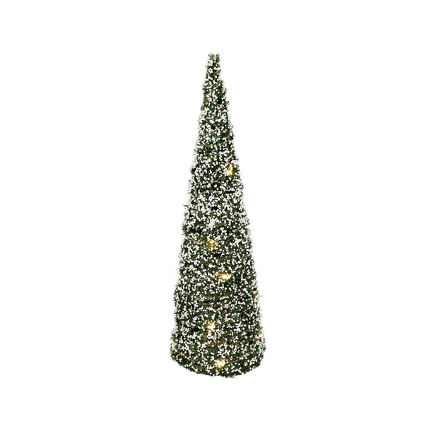 Made for Minimax LED Conical Pine Berry Tree White 14cm x 50cm | Minimax