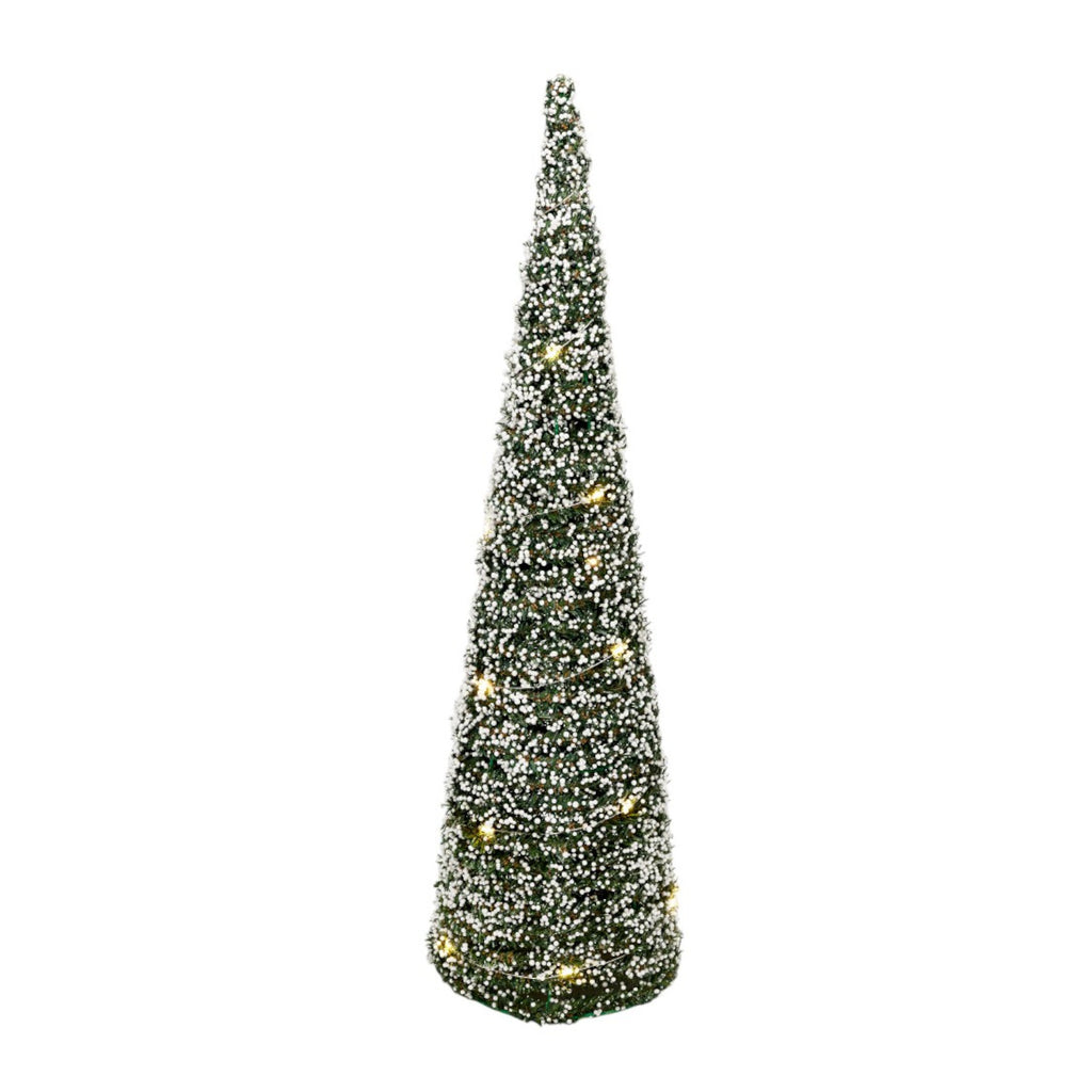 Made for Minimax LED Conical Pine Berry Tree White 16cm x 60cm | Minimax