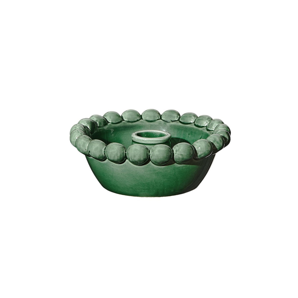 Madras Link Eden Candle Holder Green 12cm x 4.5cm | Minimax