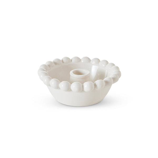 Madras Link Eden Candle Holder White 12cm x 4.5cm | Minimax