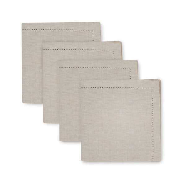 Madras Link Jetty Napkins Oatmeal Set of 4 | Minimax