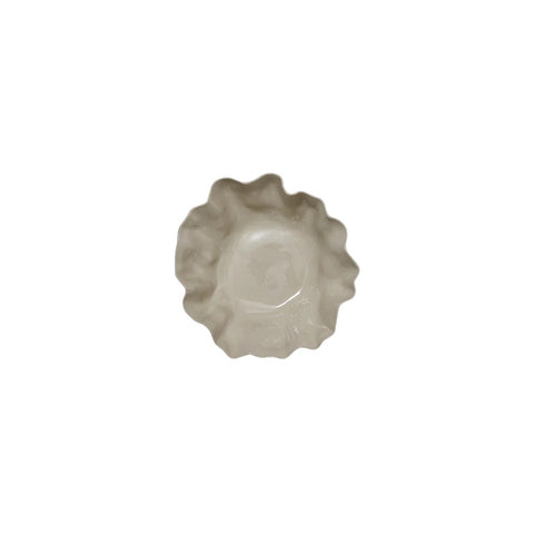 
  
	
    
	
    Marmoset Found Ruffle Bowl Chalk Extra Small
