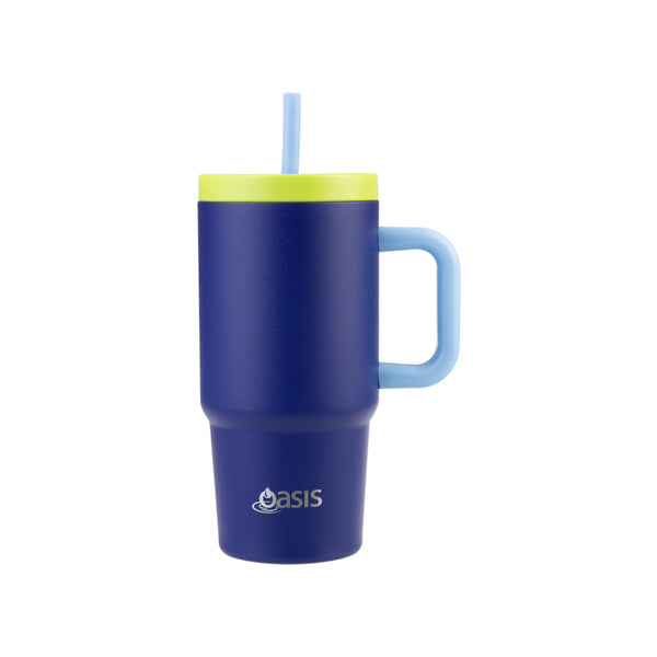 Oasis Junior Commuter Tumbler Peacock Blue 700ml | Minimax