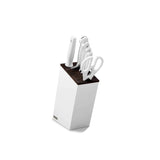 Wusthof Classic White Knife Block Set 7 Piece With Santoku