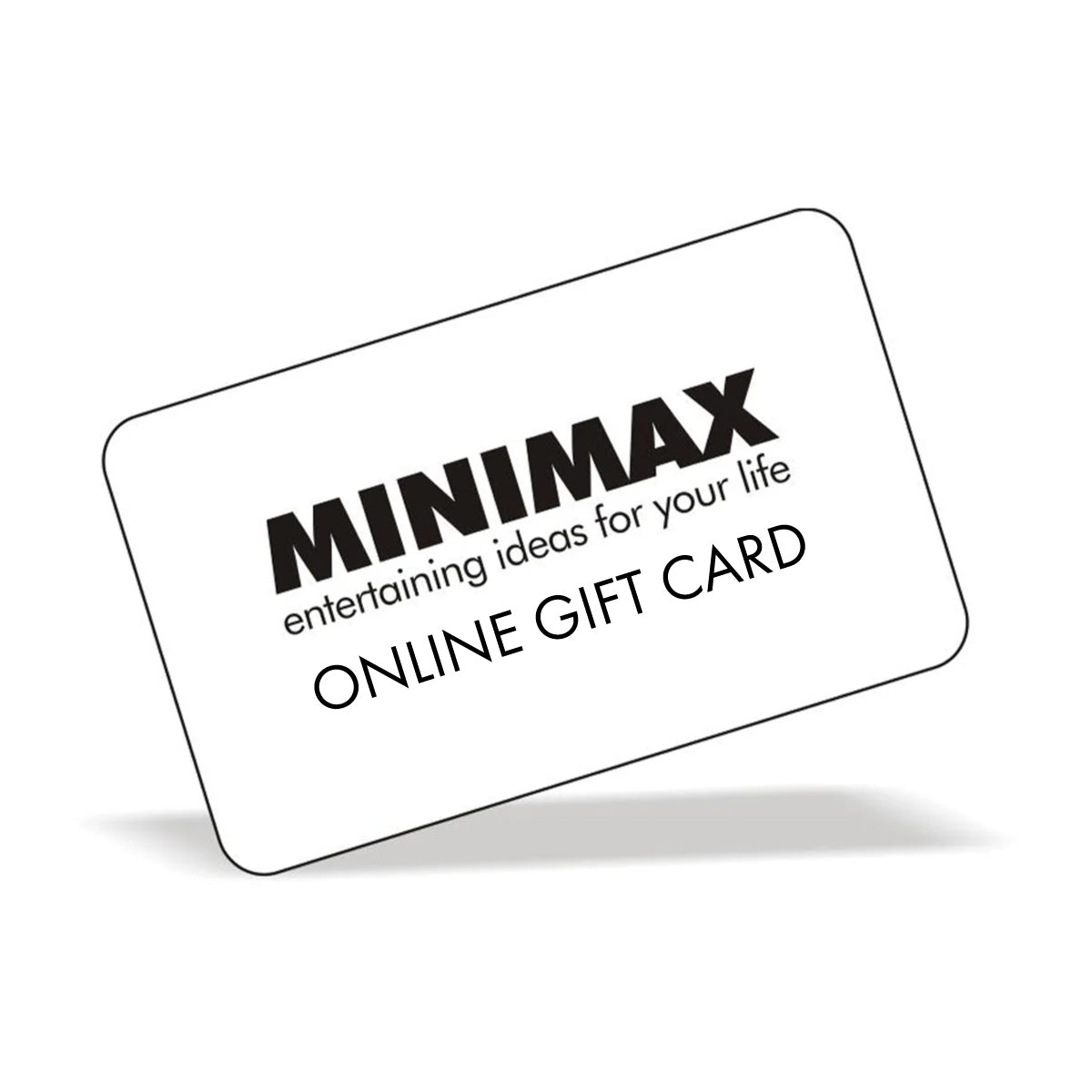 Minimax *Online* Gift Cards