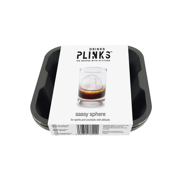 Drinks Plinks Sassy Sphere Ice Mould Tray | Minimax