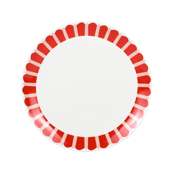 Porto Night Before Dinner Plate Red 26.5cm | Minimax