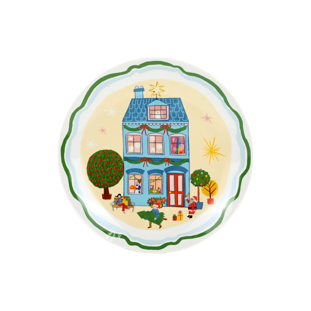 Porto Night Before Tall House Side Plate 20cm | Minimax