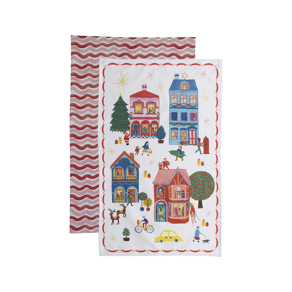 Porto Night Before Tea Towels (Set of 2) | Minimax